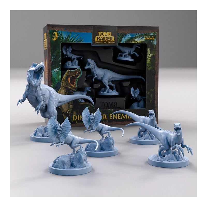 Tomb Raider the Crypt of Chronos Dinosaur Enemies Miniature