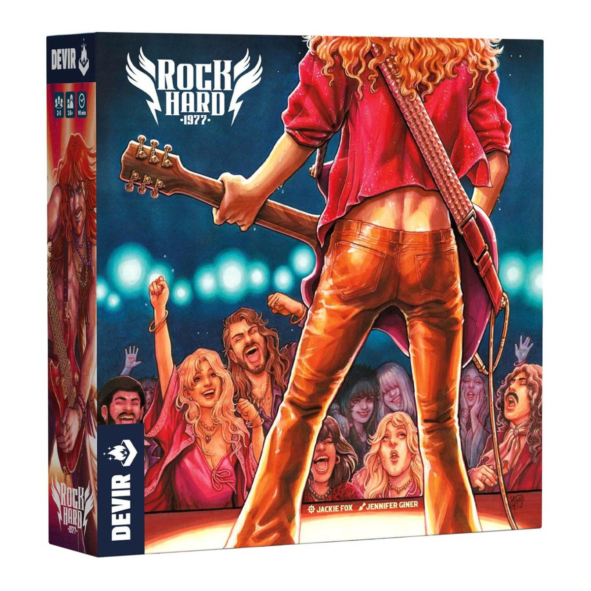 Rock Hard 1977 Board Game