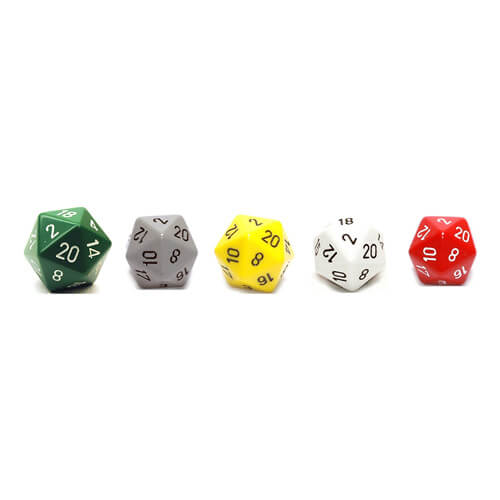 D20 Dice Opaque (34mm)