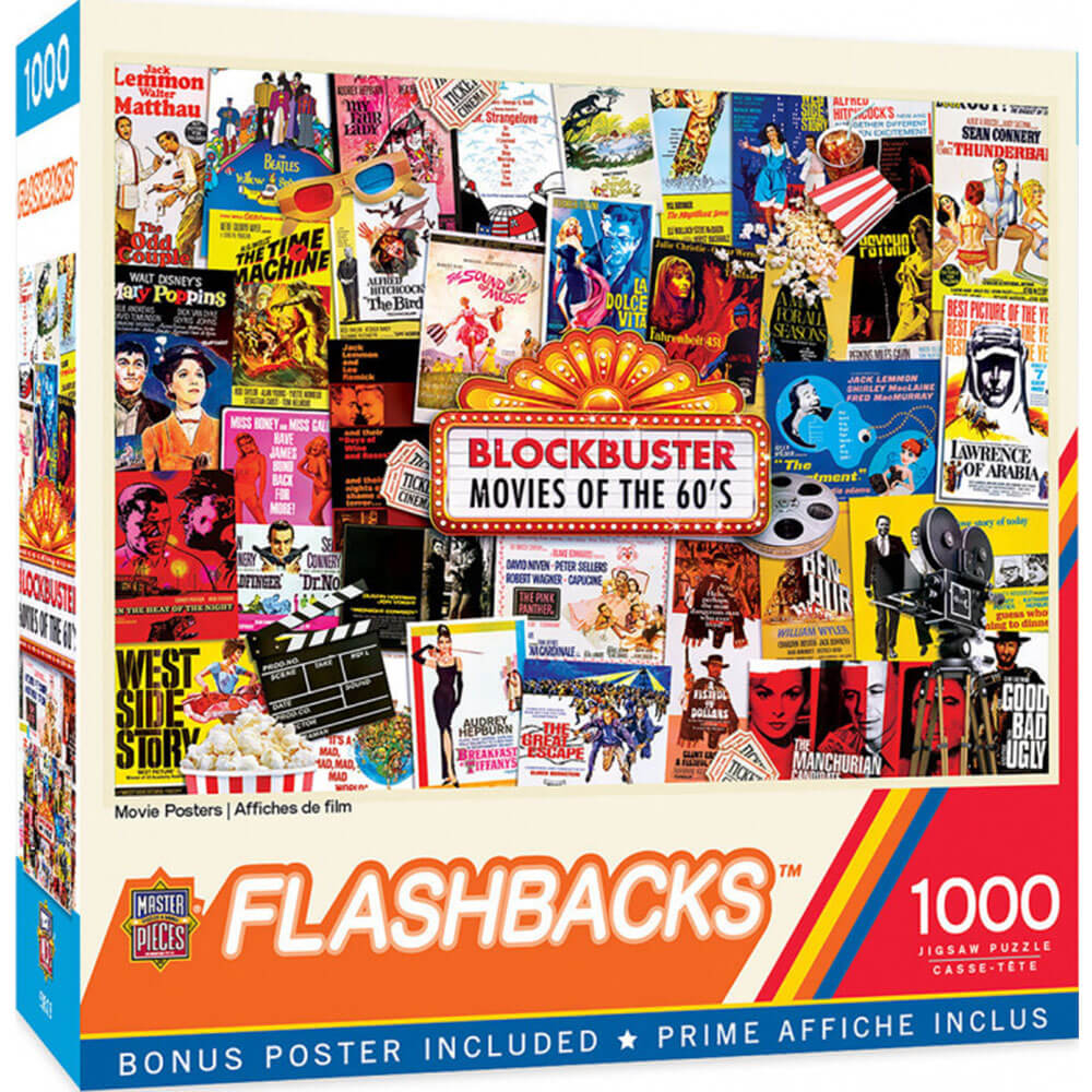 MasterPieces Flashbacks 1000pc Puzzle