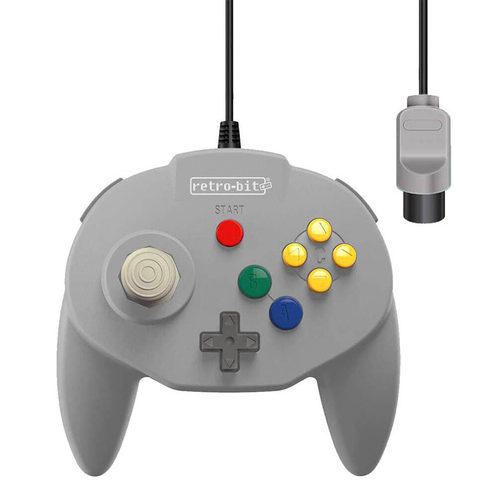 Retro-Bit Tribute64 N64 Wired Controller