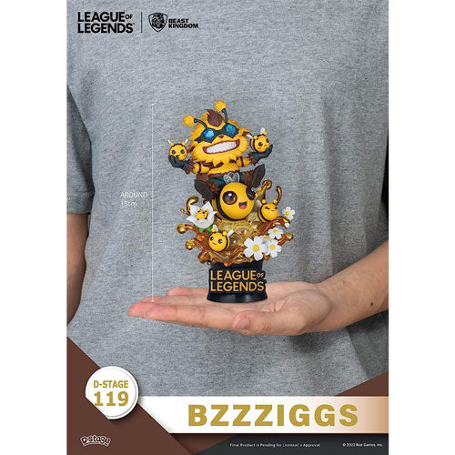Beast Kingdom D Stage League of Legends Beemo & BZZZiggs Set