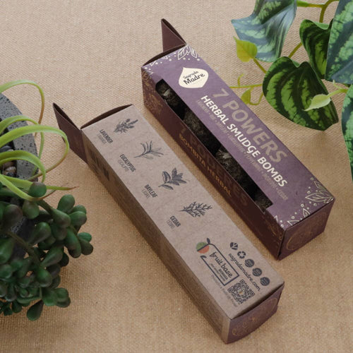 7 Powers 4pcs Herbal Smudge Bomb