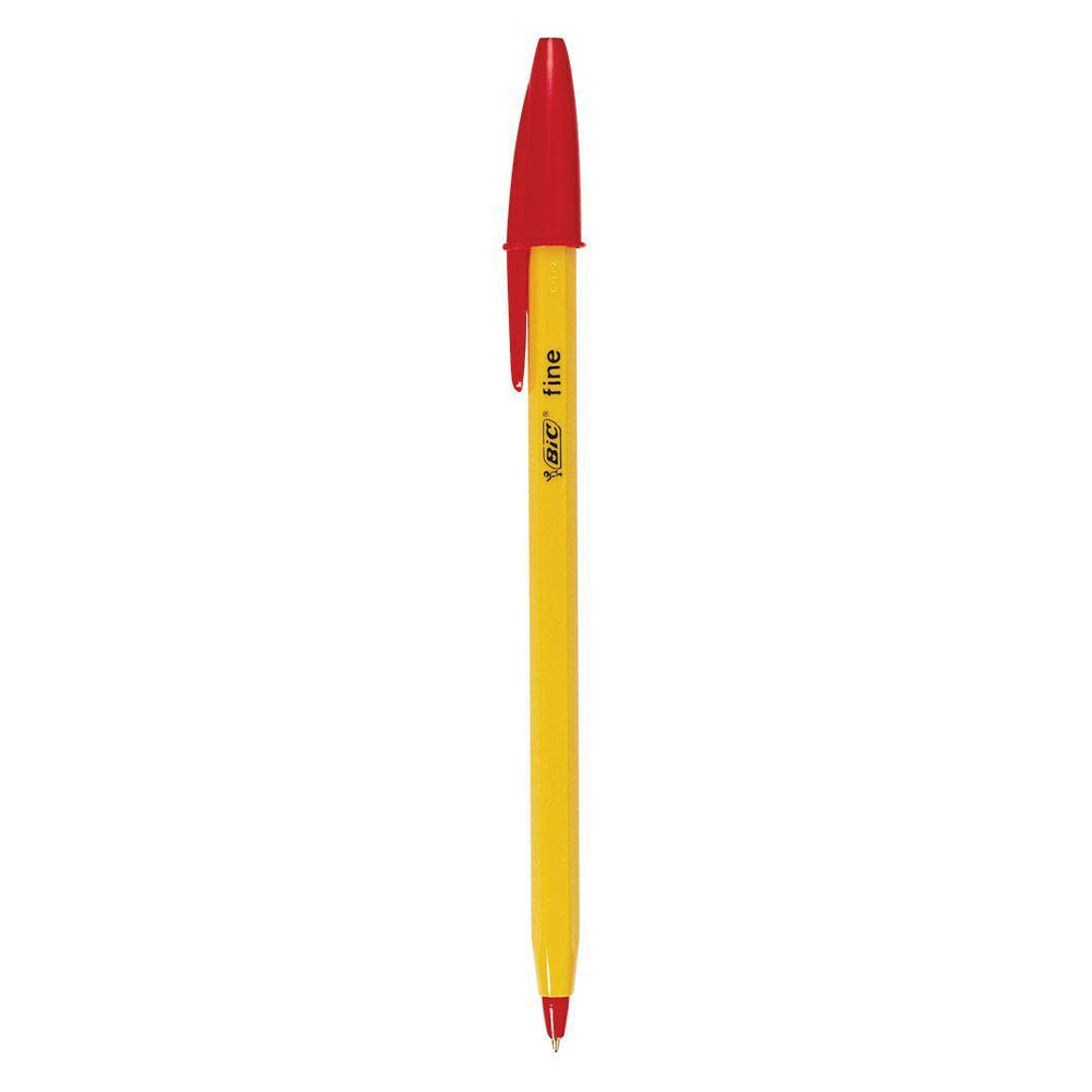 BIC Finepoint Ballpen 12pcs (Red)