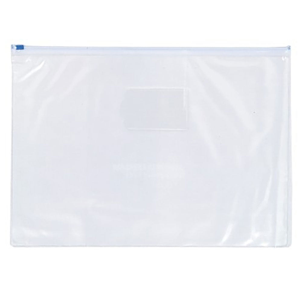 Marbig Transparent Data Case Envelope with Ziplock