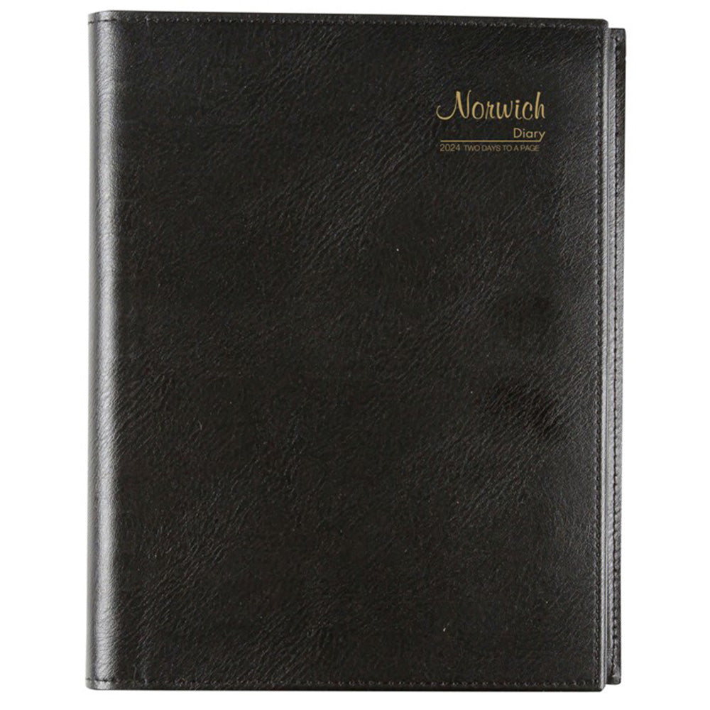 Cumberland Norwich A5 2024 Diary (Black)