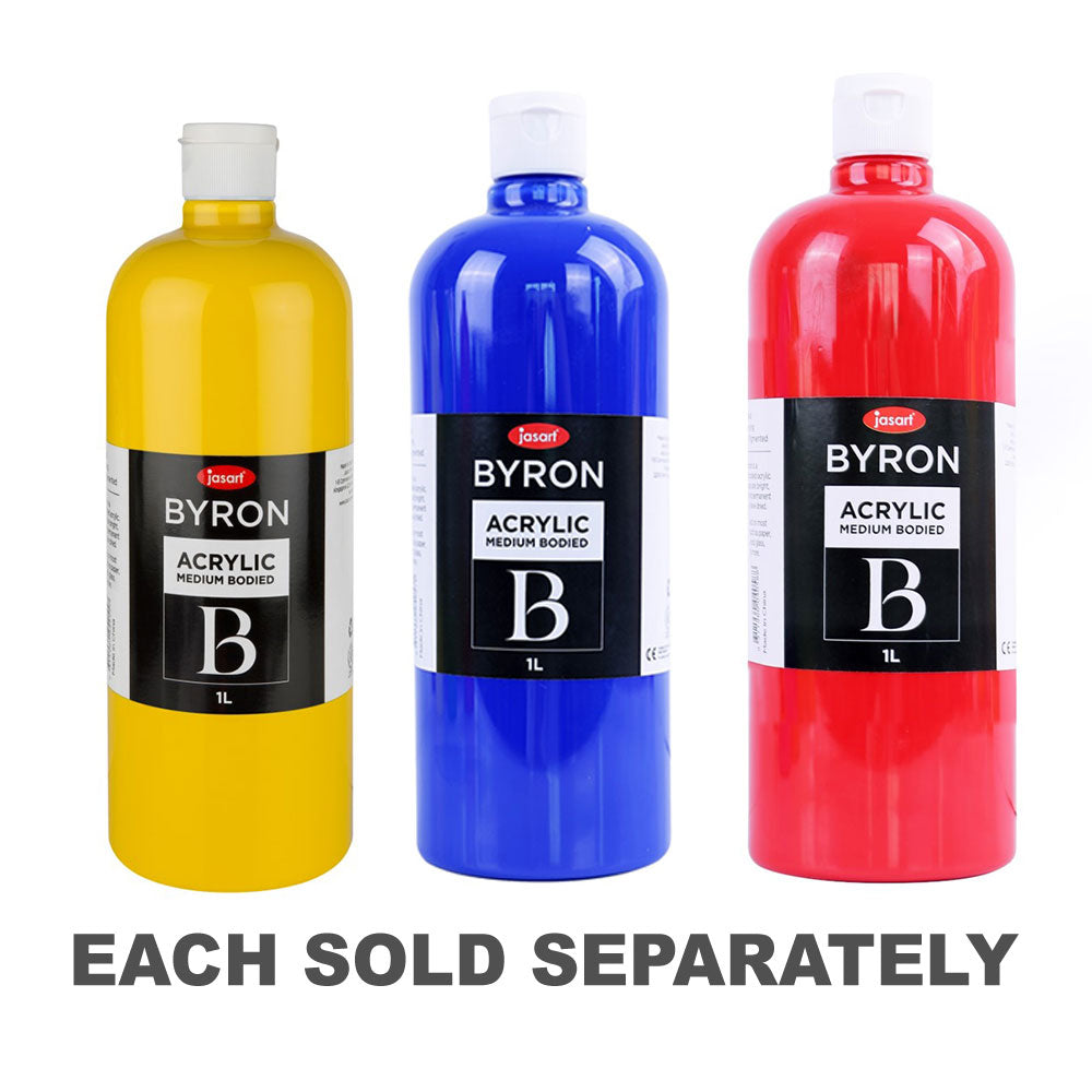 Jasart Byron Acrylic Paint 1L (Warm)