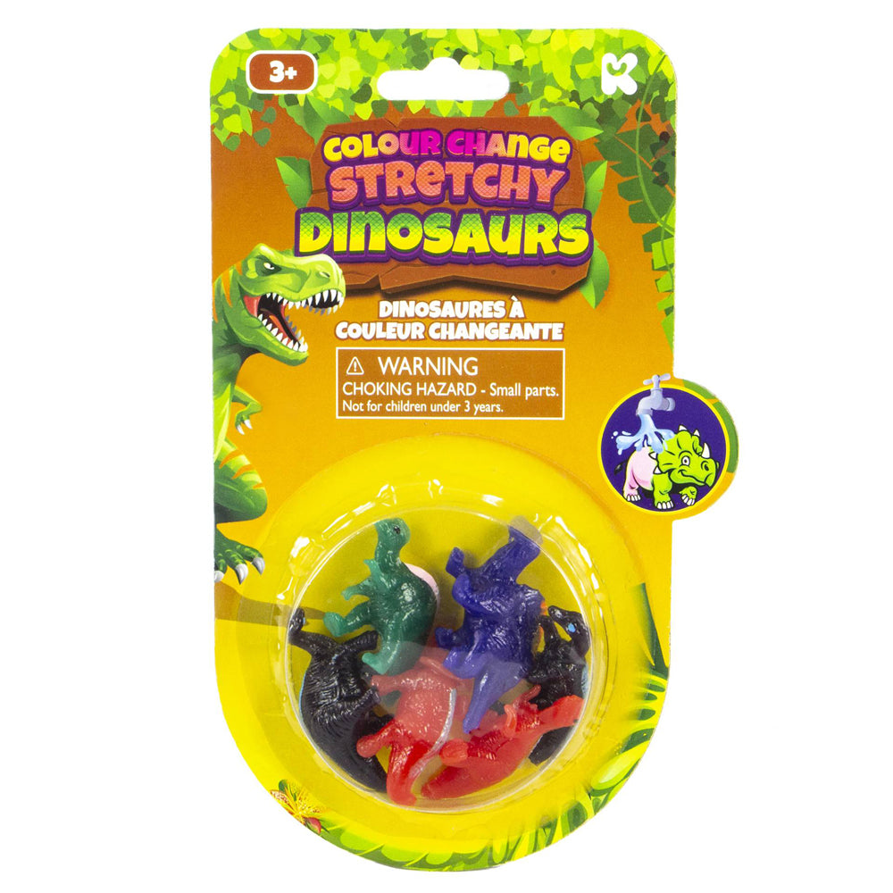 Keycraft Colour Change Stretchy Dinosaur