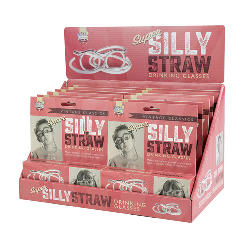 Funtime Silly Straw Drinking Glasses