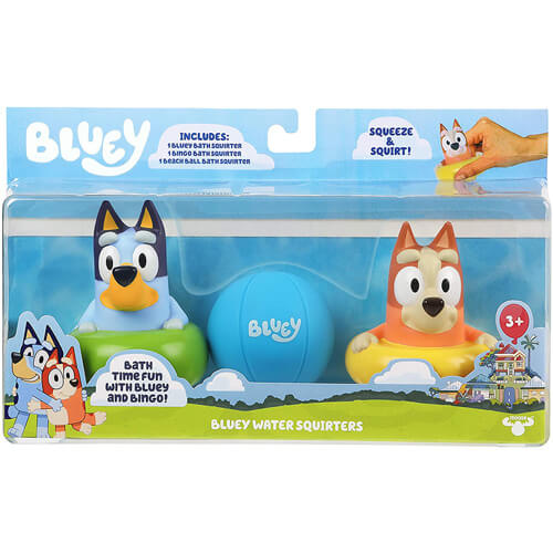 Bluey Bath Squirters 3pk