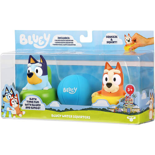 Bluey Bath Squirters 3pk