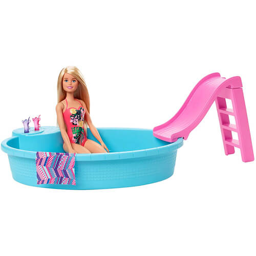 Barbie Doll & Pool Playset