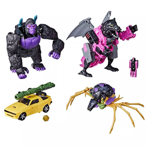Transformers War For Cybernation Kingdom 4 -Pack