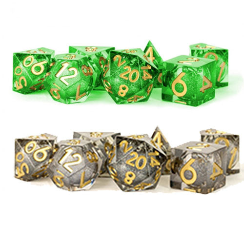 MDG Liquid Core Polyhedral Dice Set 16mm