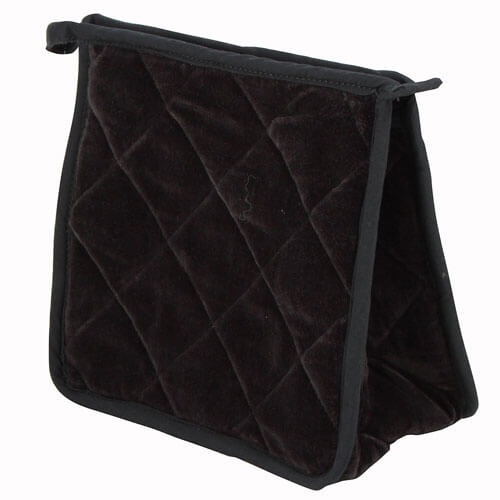 Tiffany Quilted Velvet Cosmetics Pouch