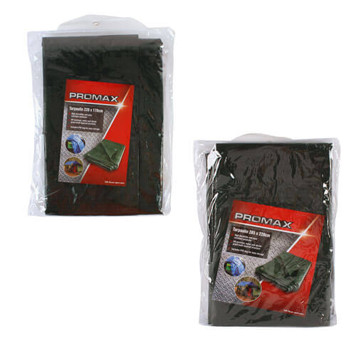 Dark Green Tarpaulin in PVC Bag