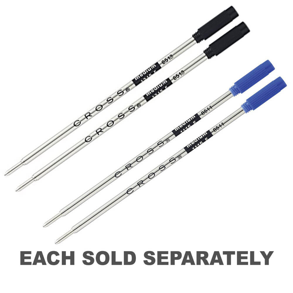 Ballpoint Pen Medium Refill 2 Pack