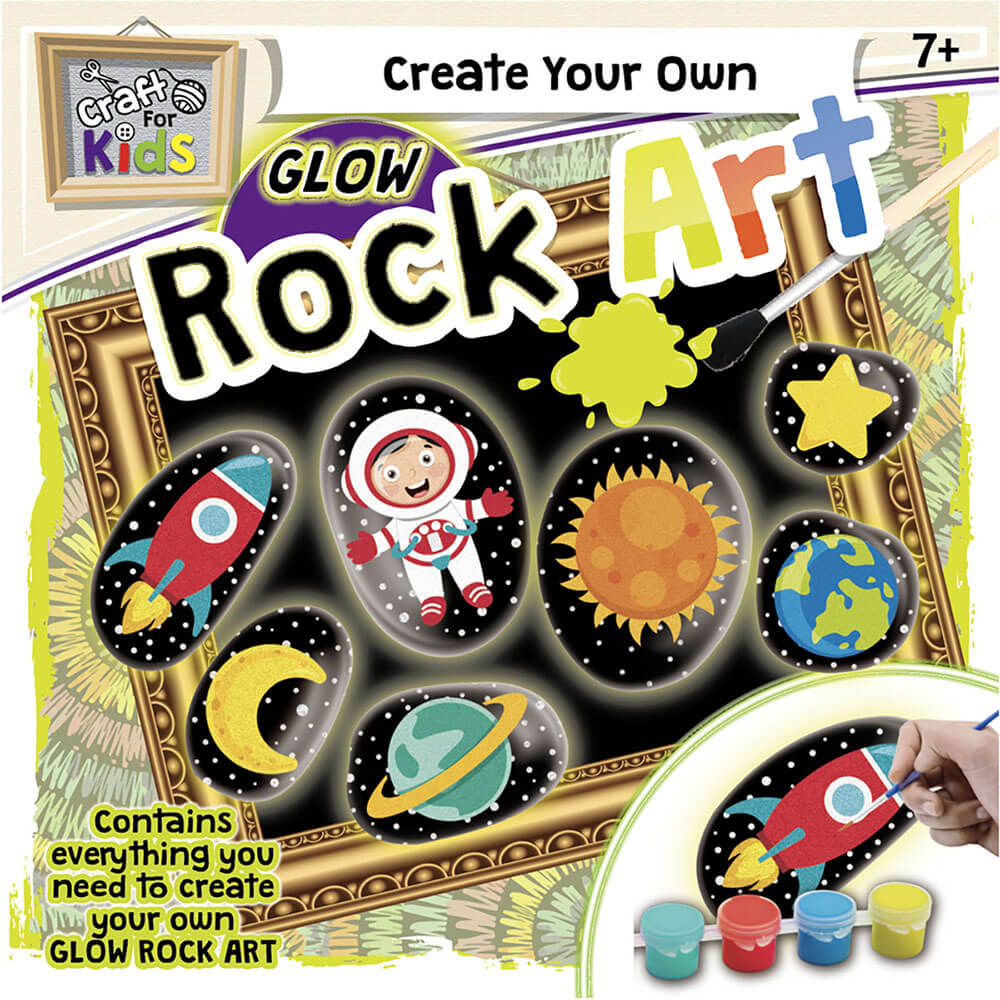 Create Your Own Glow Rock Art Set