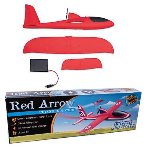 Red Arrow Crash Resistant Glider Plane