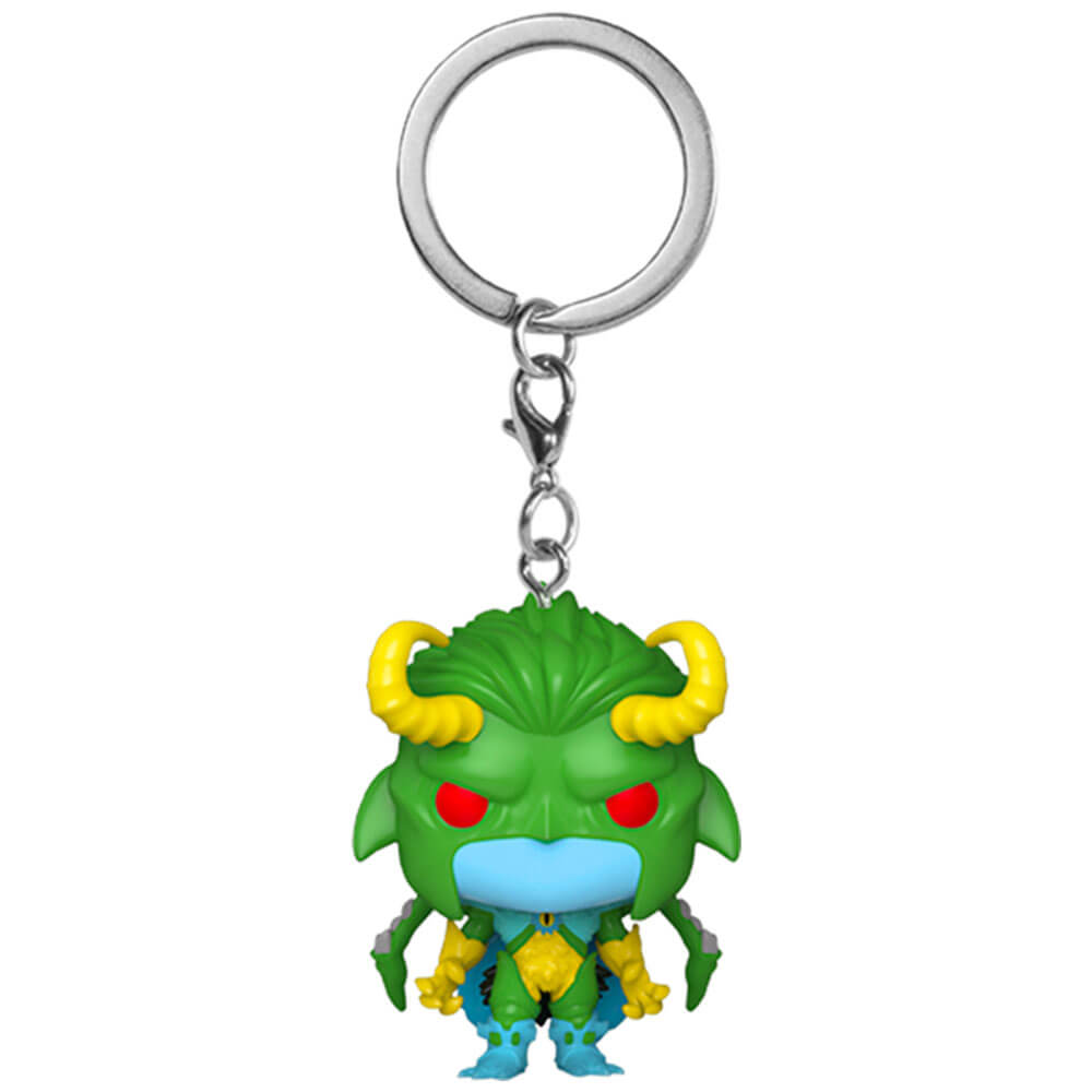 Marvel Mech Strike Monster Hunters Loki Pocket Pop! Keychain