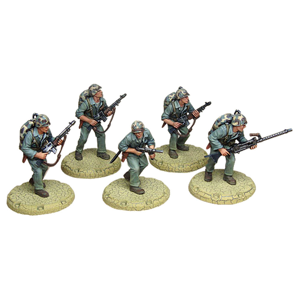 Dust Allies USMC Fire Squad "Devil Dogs"