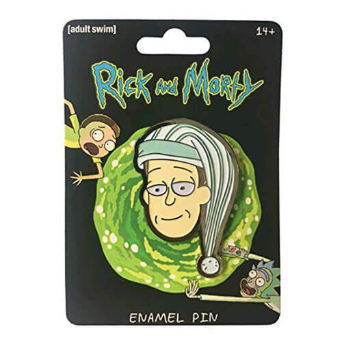 Rick and Morty Sleepy Garry Enamel Pin