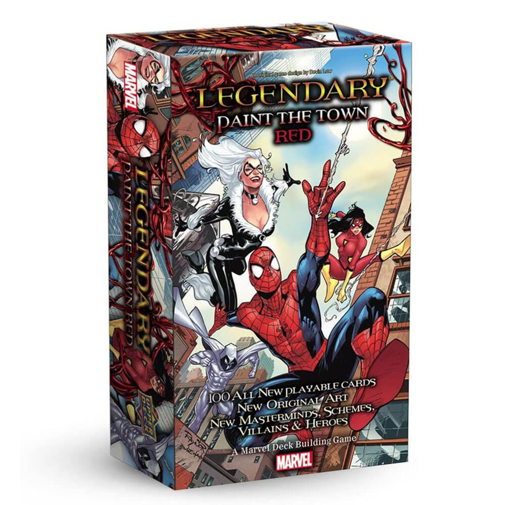 Marvel Legendary Paint Town Red Deck-Building Game Expansion