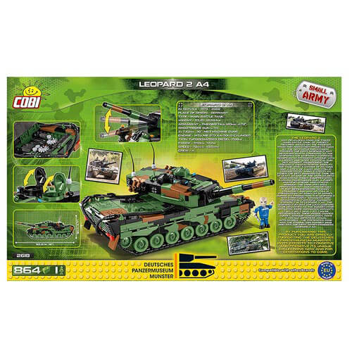 Armed Forces Leopard 2 A4 (864 pieces)