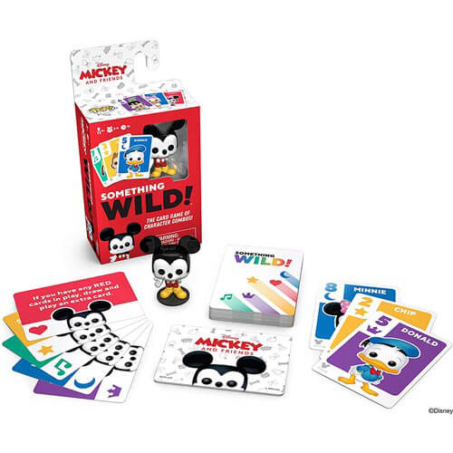 Mickey Mouse Something Wild Card Game