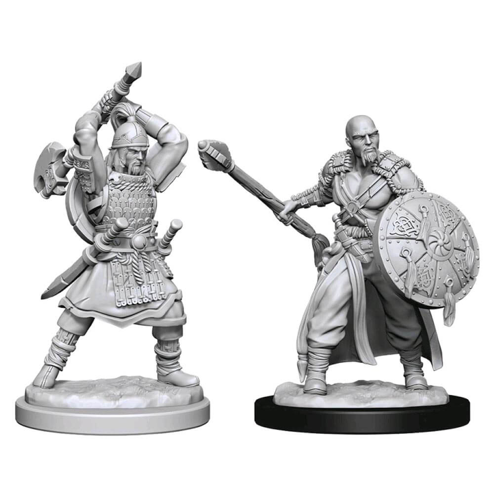 D&D Nolzur's Marvelous Unpainted Minis Human Barbarian Male