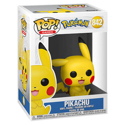 Pokemon Pikachu Sitting Pop! Vinyl