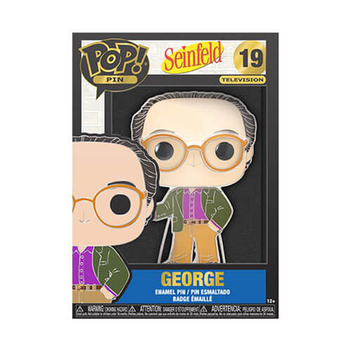 Seinfeld George 4" Pop! Enamel Pin