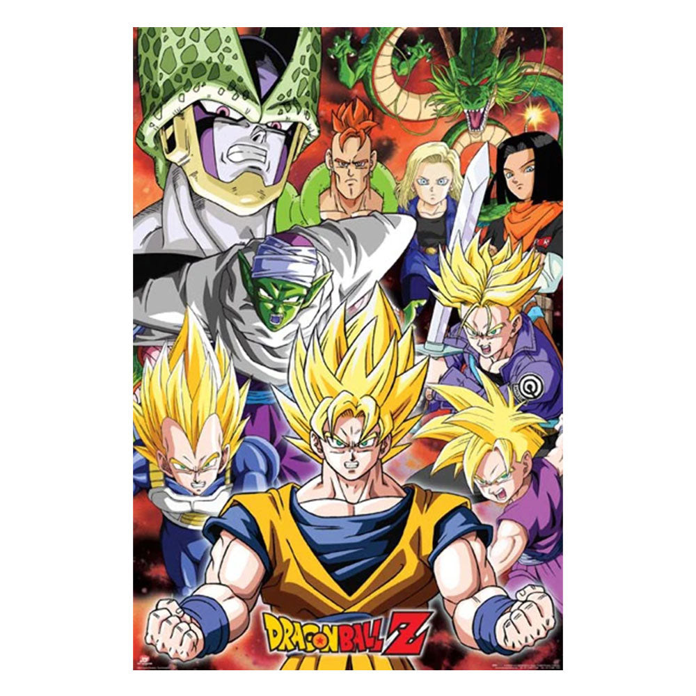 Dragon Ball Z Cell Saga Poster