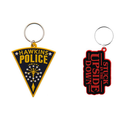 Stranger Things Rubber Keyring