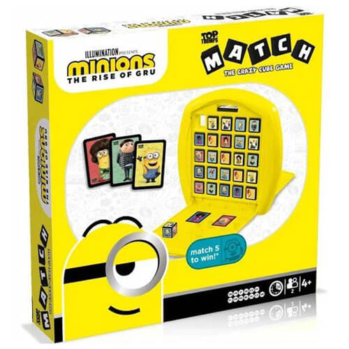 Top Trumps Match Minions Rise of Gru Board Game