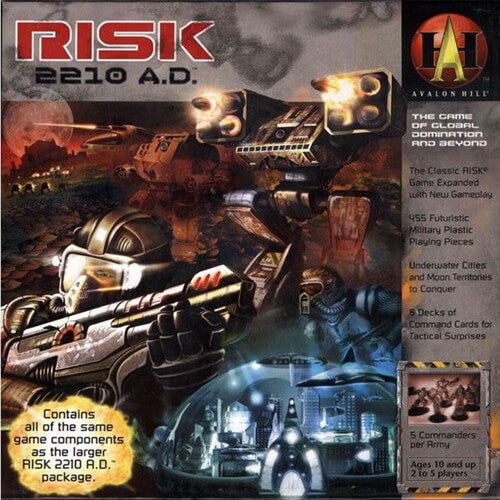 Risk 2210 AD Board Game
