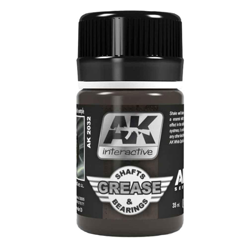 AK Interactive Shafts and Bearings Wash 35mL