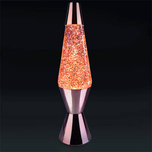 Rose Gold Diamond Glitter Lamp