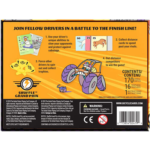 Shuffle Grand Prix Racing Card Game