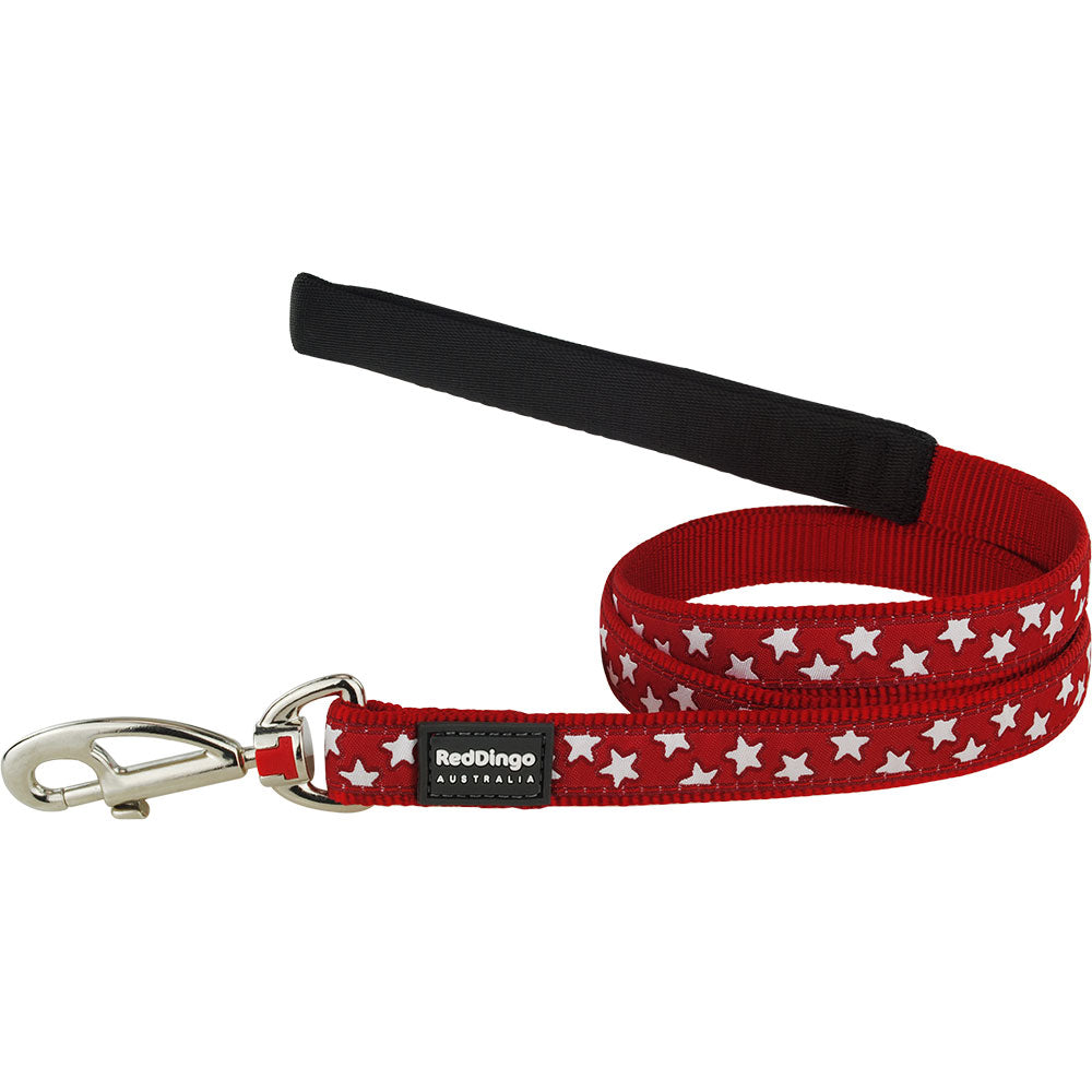 Star Dog Lead (Red)