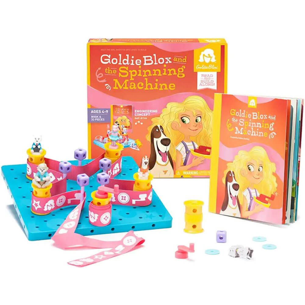 Goldieblox and Spinning Machine Toy