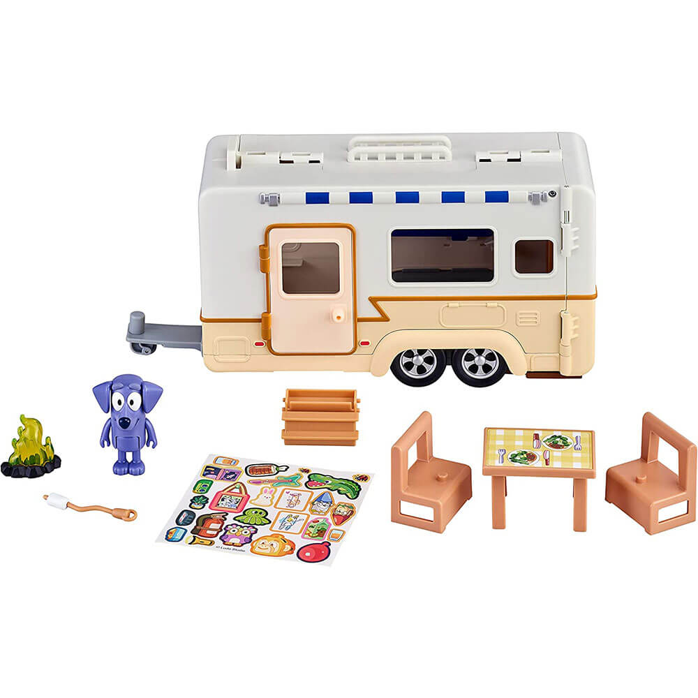 Bluey Series 5 Caravan Adventures Playset