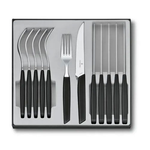 Victorinox Cutlery Modern Table Set (Black)