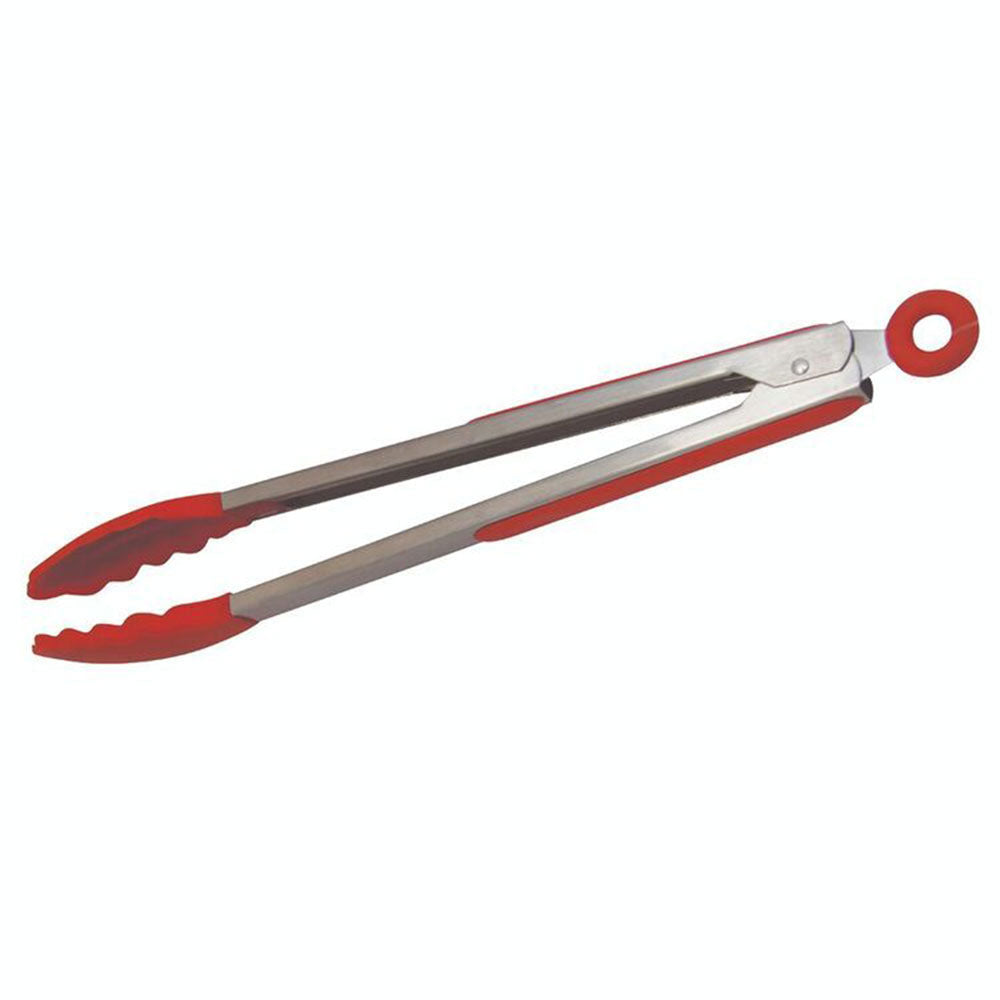 Avanti Silicone Tongs w/ Stainless Steel Handle 30cm (Red)