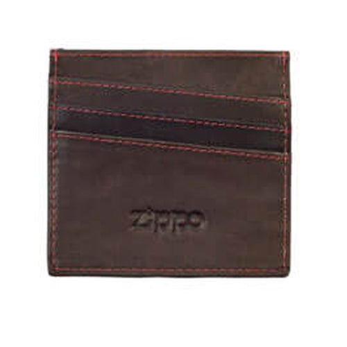 Zippo 5-Card Leather Credit Card Holder