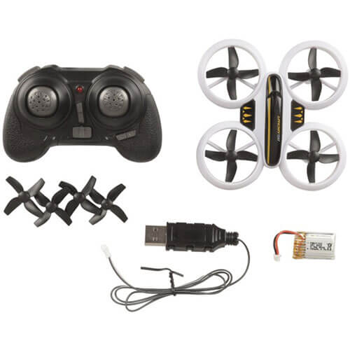 Mini Remote Control Quadcopter with LEDs