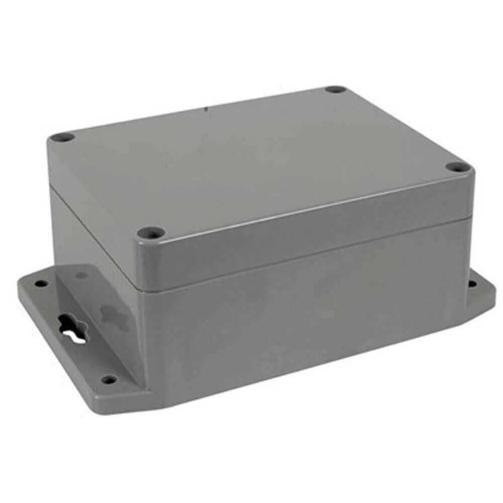 Sealed Plastic Box Enclosure with Flange