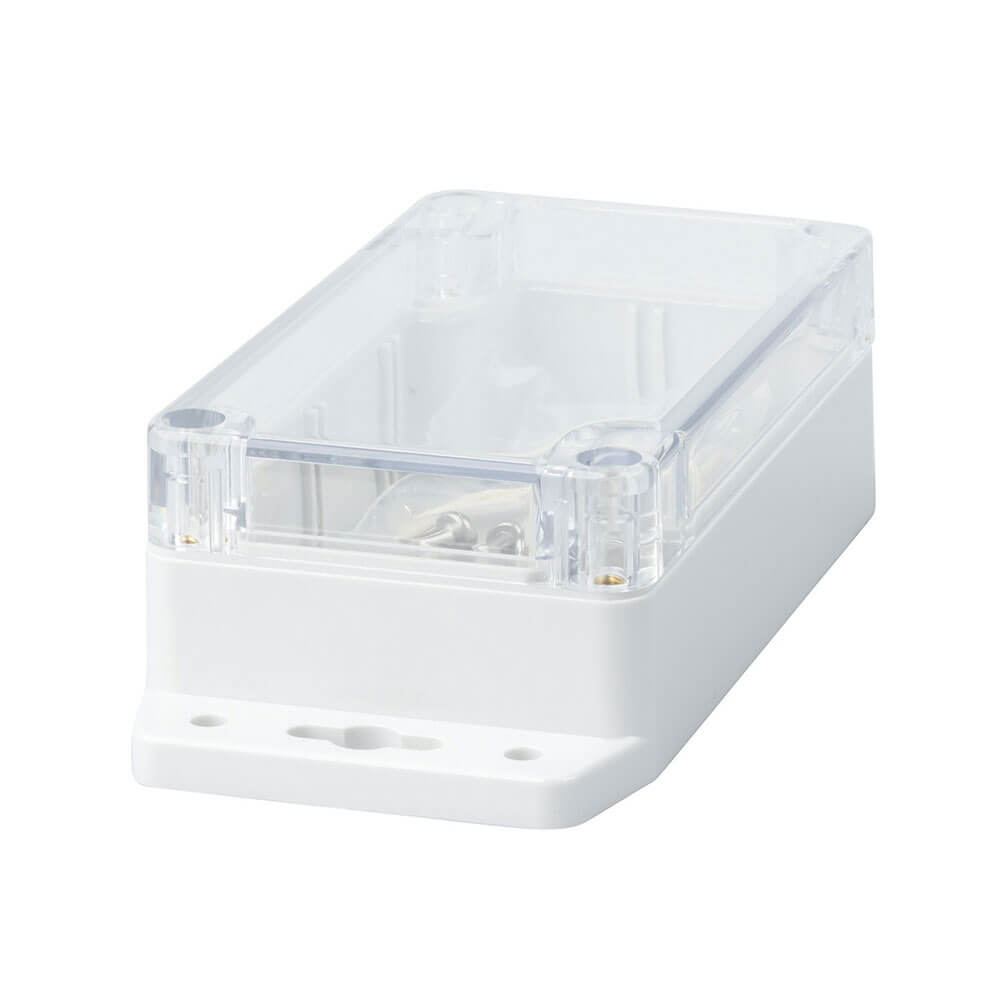 Polycarbonate Clear Lid Enclosure with Flange