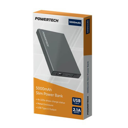 Powertech Slim Power Bank (5000mAh)