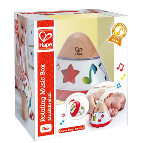 Hape Rotating Music Box Toddler Toy Game